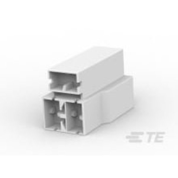 Te Connectivity POSITIVE LOCK 3P HOUSING PA 6.6 WHITE 927389-2